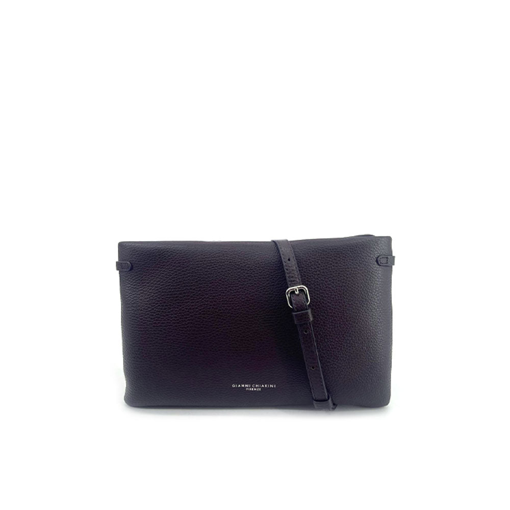 Gianni Chiarini Hermy pebbled leather crossbody bag