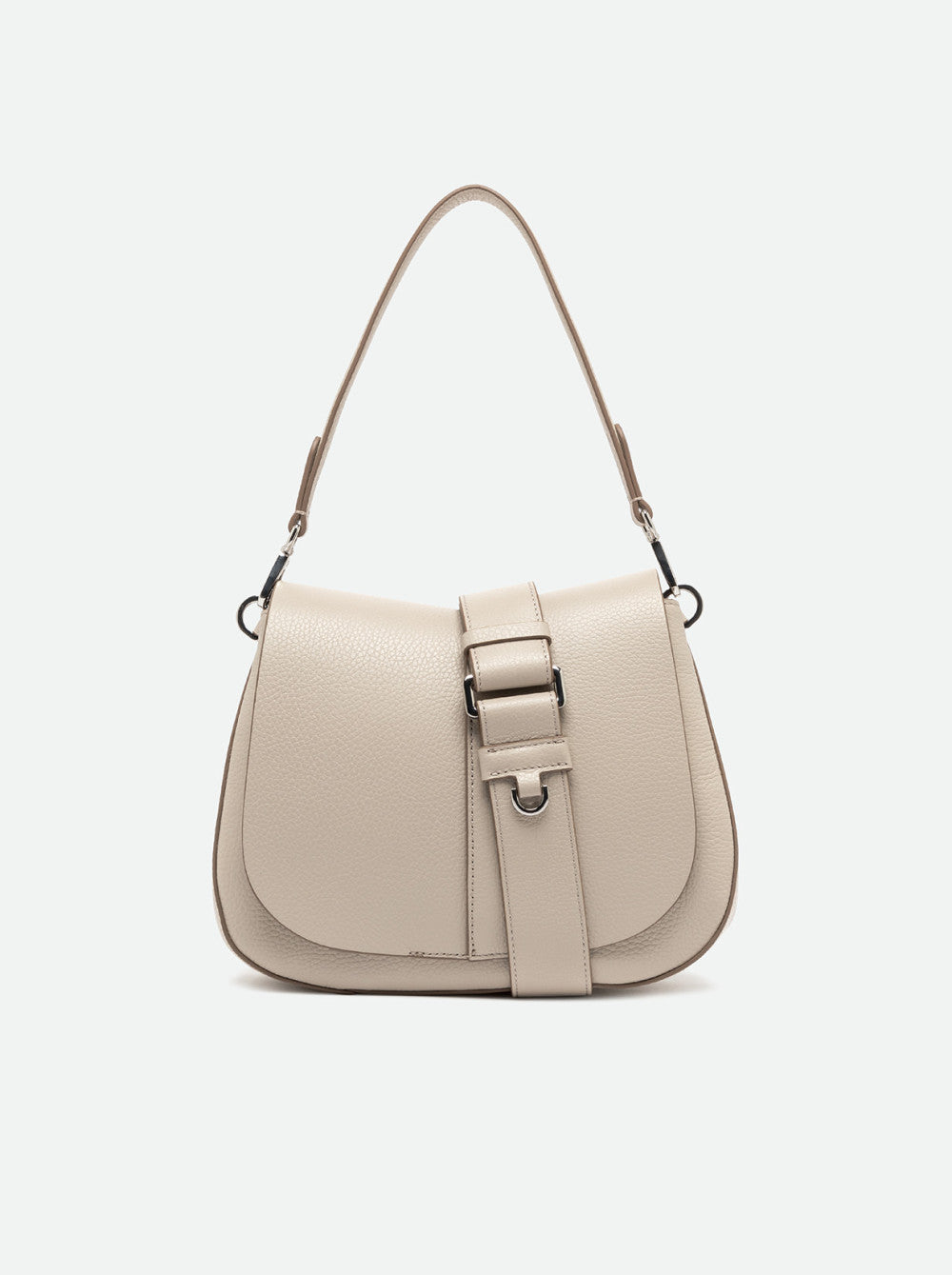 Borsa a spalla Helena Round in pelle Gianni Chiarini