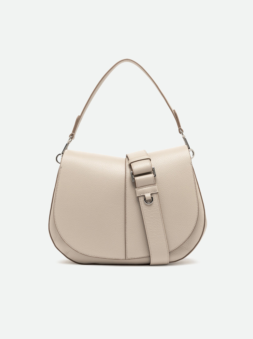 Borsa a spalla Helena Round in pelle Gianni Chiarini