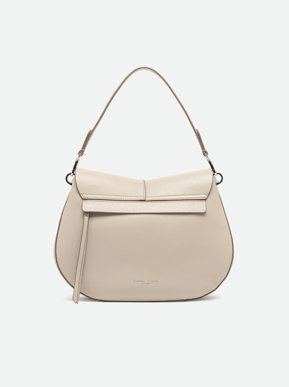 Borsa a spalla Helena Round in pelle Gianni Chiarini