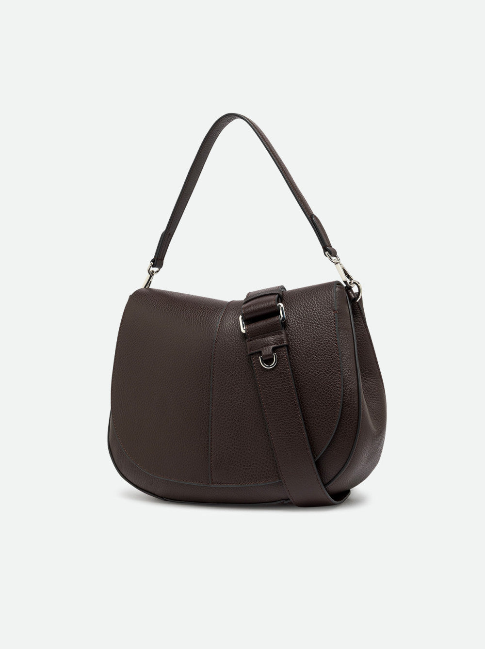Borsa a spalla Helena Round in pelle Gianni Chiarini