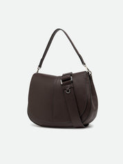 Borsa a spalla Helena Round in pelle Gianni Chiarini