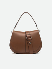 Borsa a spalla Helena Round in pelle Gianni Chiarini