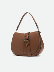 Borsa a spalla Helena Round in pelle Gianni Chiarini
