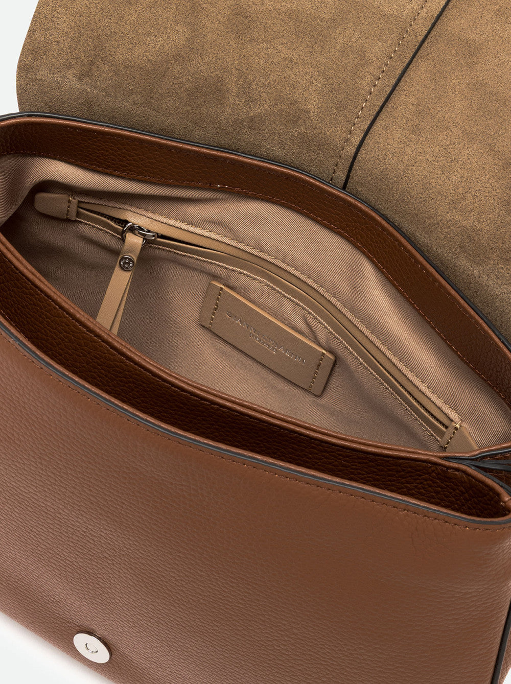 Borsa a spalla Helena Round in pelle Gianni Chiarini
