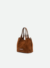 Borsa a mano Dua in pelle scamosciata Gianni Chiarini