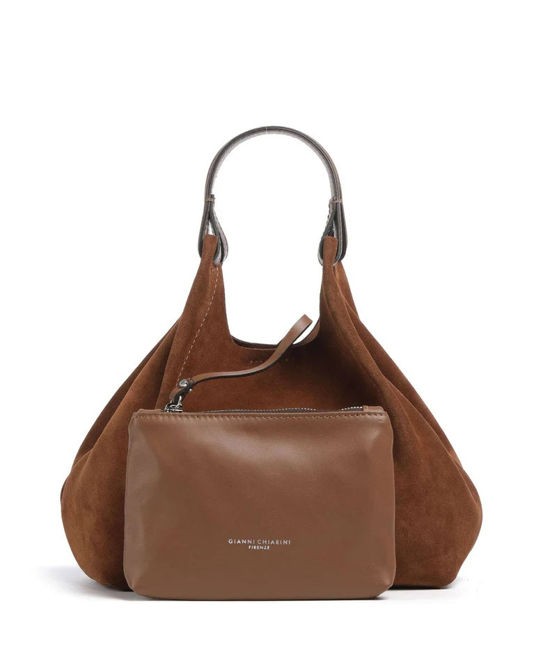 Borsa a mano Dua in pelle scamosciata Gianni Chiarini