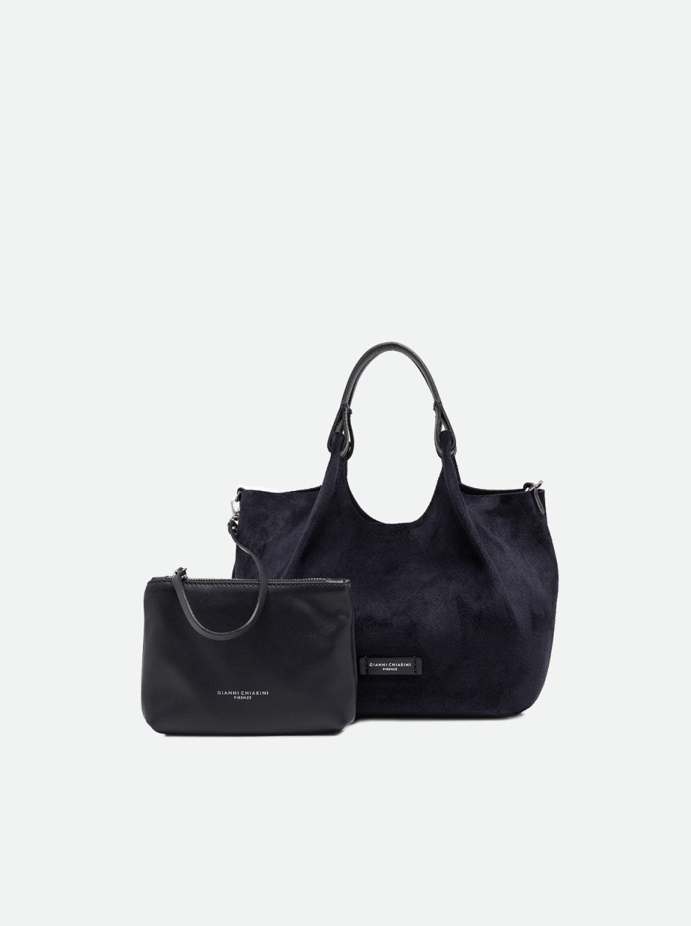 Borsa a mano Dua in pelle scamosciata Gianni Chiarini