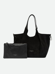 Borsa a spalla Dua in pelle scamosciata Gianni Chiarini