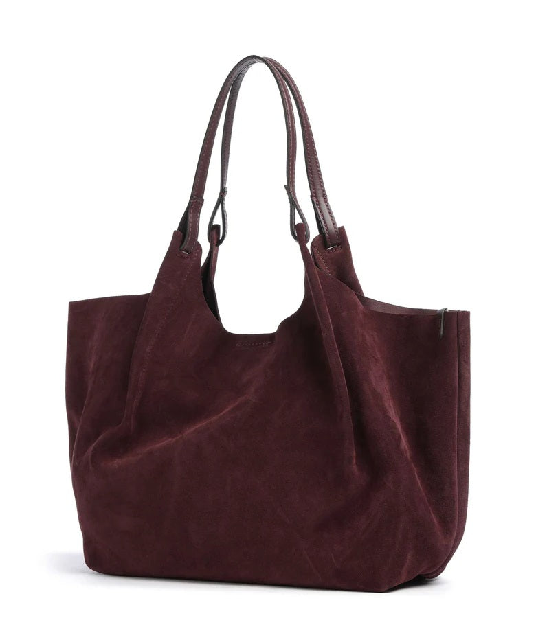 Borsa a spalla Dua in pelle scamosciata Gianni Chiarini