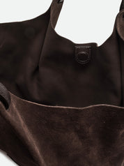 Borsa a spalla Dua in pelle scamosciata Gianni Chiarini