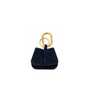 Portachiavi Charm Helena Round in pelle scamosciata Gianni Chiarini