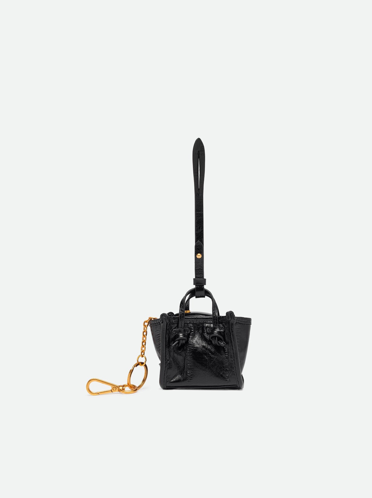 Portachiavi Charm Marcella in pelle stampa anguilla Gianni Chiarini