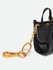 Portachiavi Charm Marcella in pelle stampa anguilla Gianni Chiarini