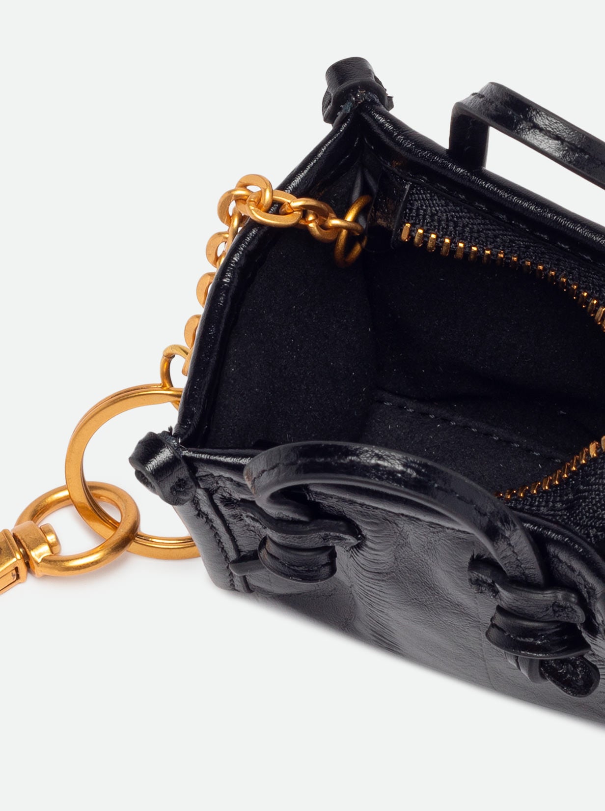 Portachiavi Charm Marcella in pelle stampa anguilla Gianni Chiarini