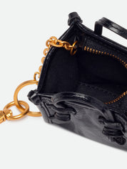 Portachiavi Charm Marcella in pelle stampa anguilla Gianni Chiarini