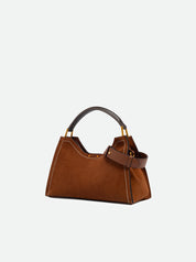Borsa a mano Aurora in pelle scamosciata Gianni Chiarini