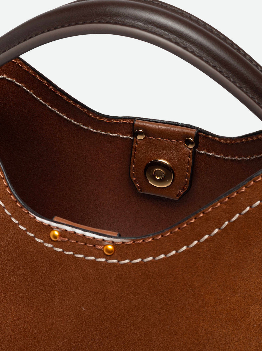 Borsa a mano Aurora in pelle scamosciata Gianni Chiarini