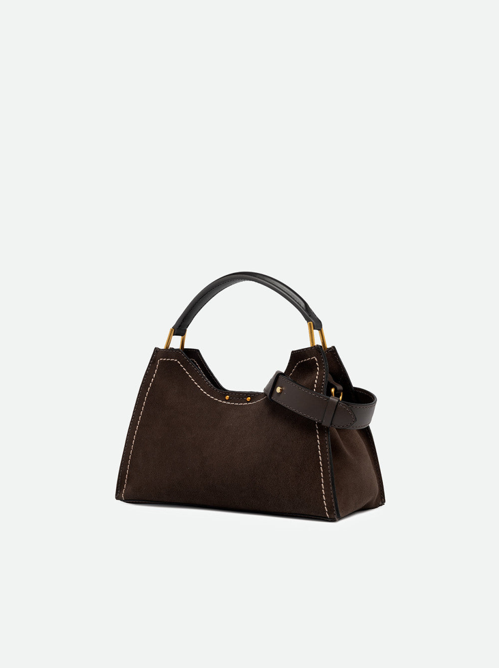 Borsa a mano Aurora in pelle scamosciata Gianni Chiarini