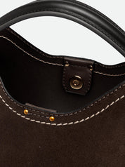 Borsa a mano Aurora in pelle scamosciata Gianni Chiarini