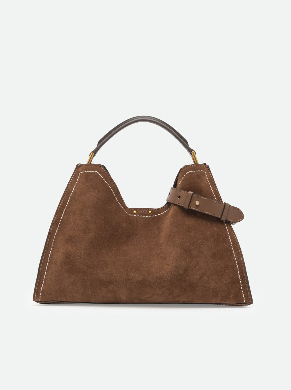 Borsa a mano Aurora in pelle scamosciata Gianni Chiarini