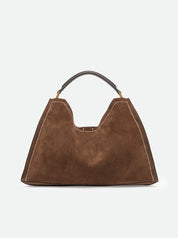 Borsa a mano Aurora in pelle scamosciata Gianni Chiarini