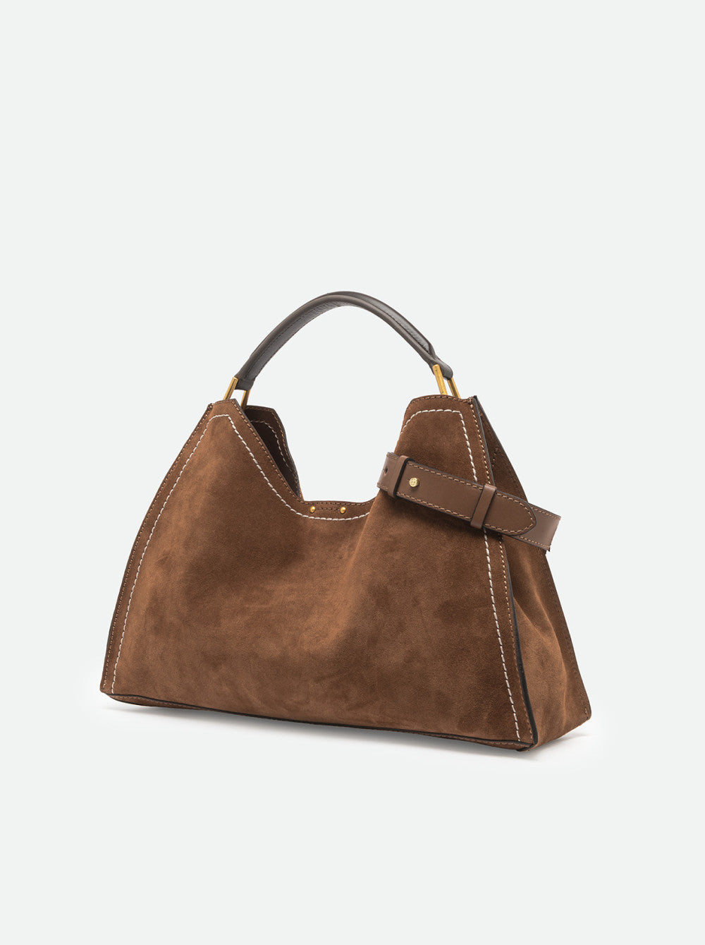 Borsa a mano Aurora in pelle scamosciata Gianni Chiarini