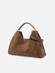 Borsa a mano Aurora in pelle scamosciata Gianni Chiarini
