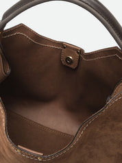 Borsa a mano Aurora in pelle scamosciata Gianni Chiarini