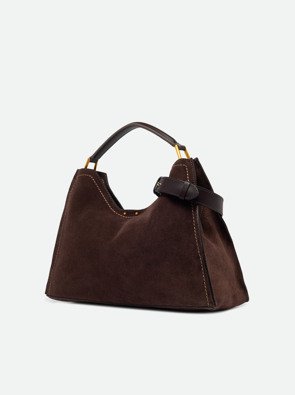 Borsa a mano Aurora in pelle scamosciata Gianni Chiarini
