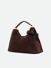 Borsa a mano Aurora in pelle scamosciata Gianni Chiarini
