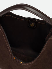 Borsa a mano Aurora in pelle scamosciata Gianni Chiarini