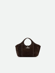 Gianni Chiarini Infinity suede handbag