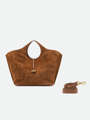 Gianni Chiarini Infinity suede handbag