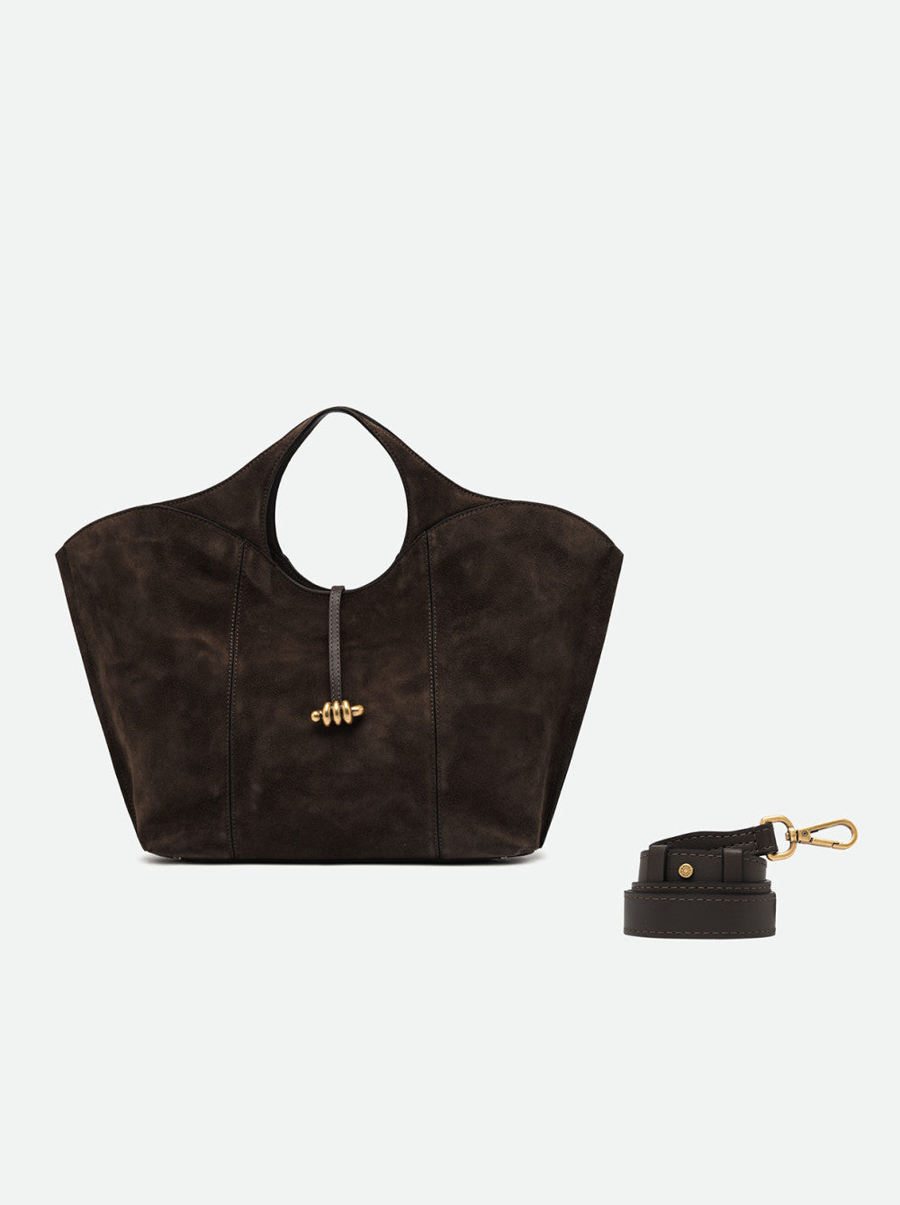 Gianni Chiarini Infinity suede handbag