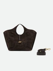 Gianni Chiarini Infinity suede handbag