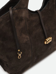 Gianni Chiarini Infinity suede handbag