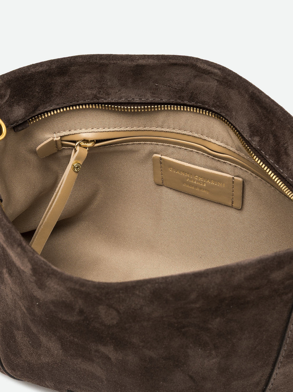 Borsa a tracolla Suria in pelle scamosciata Gianni Chiarini