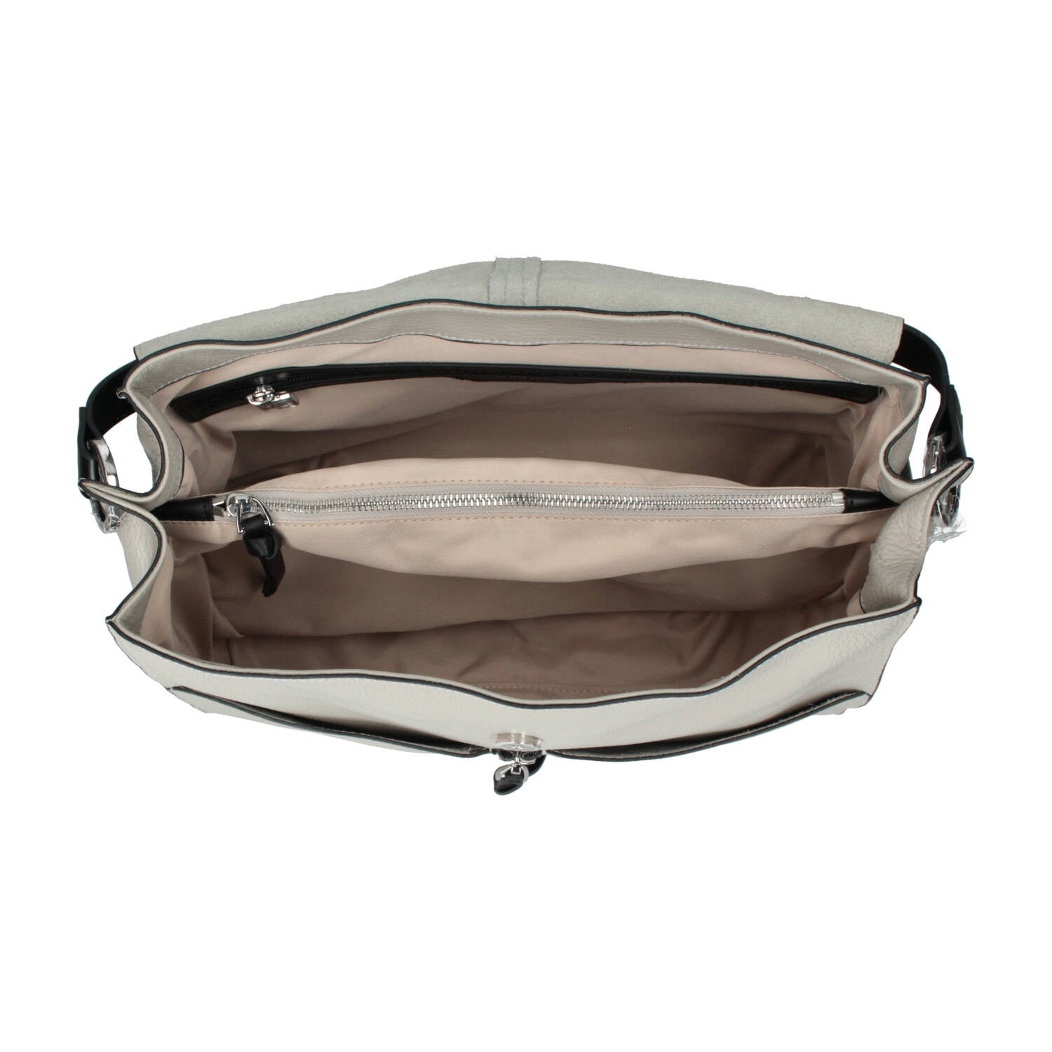 Borsa a spalla Clio Satchel L in pelle Rebelle