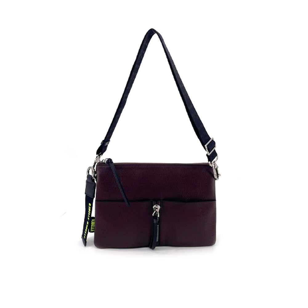 Borsa a tracolla Athena Crossbody M in pelle