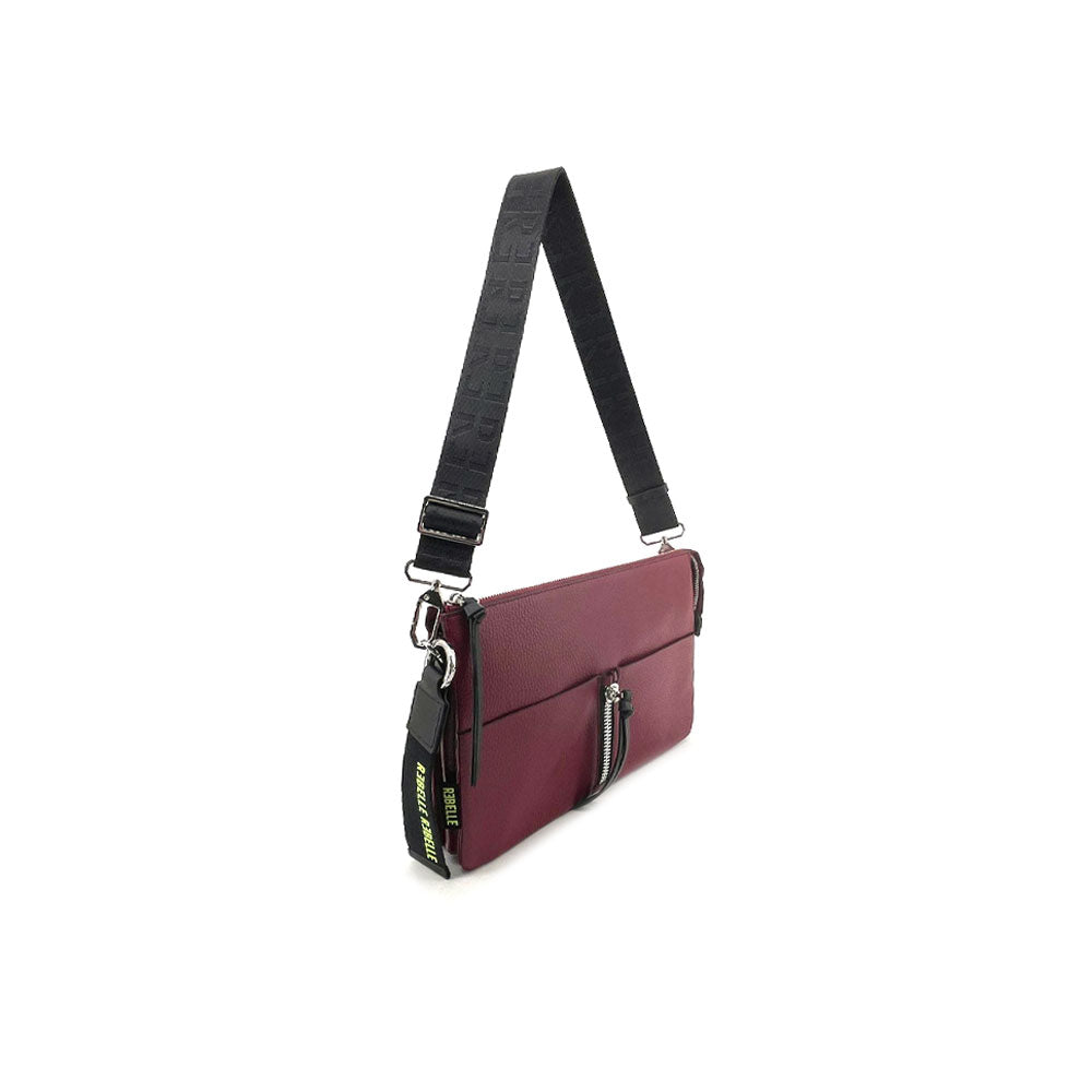 Borsa a tracolla Athena Crossbody M in pelle