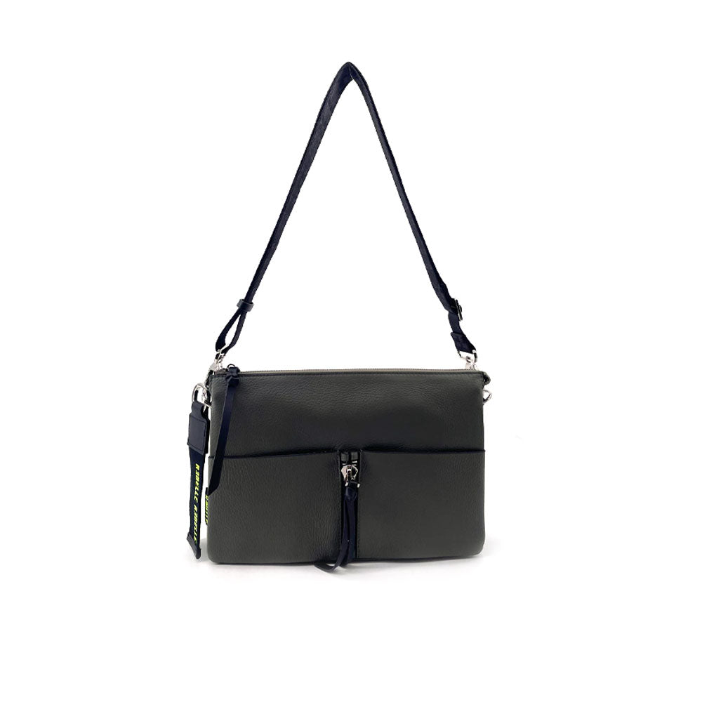 Borsa a tracolla Athena Crossbody M in pelle