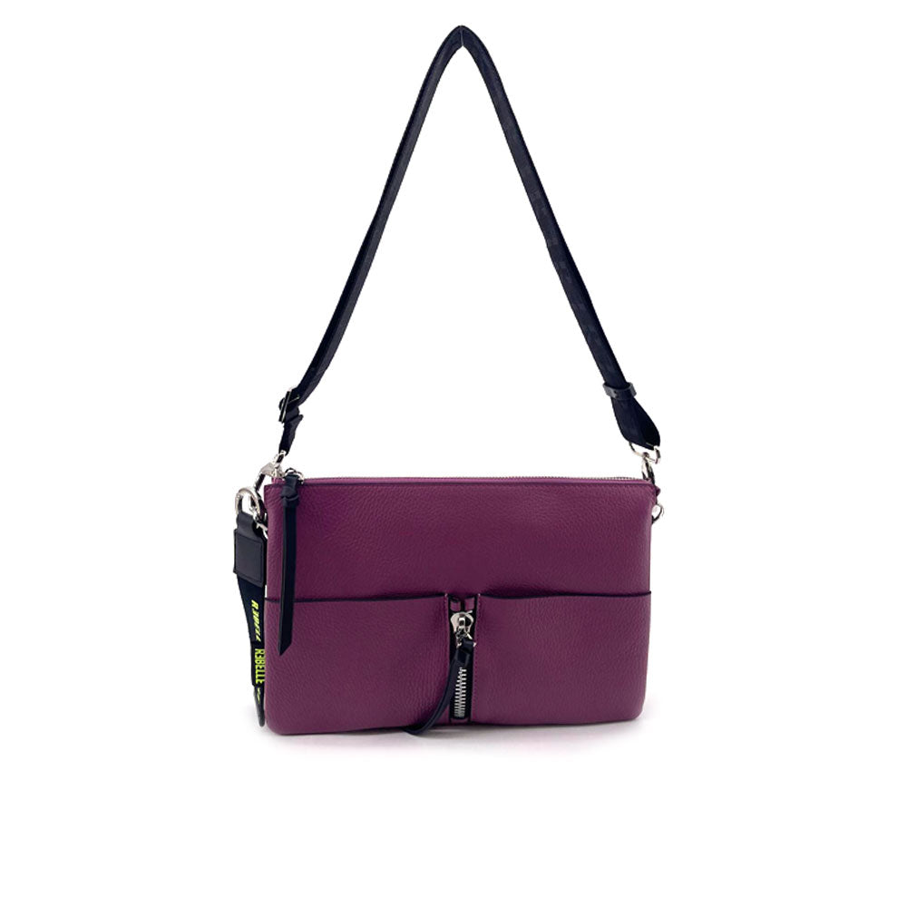 Borsa a tracolla Athena Crossbody M in pelle