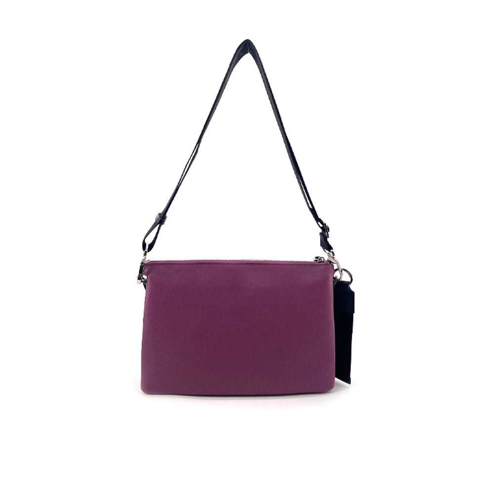 Borsa a tracolla Athena Crossbody M in pelle