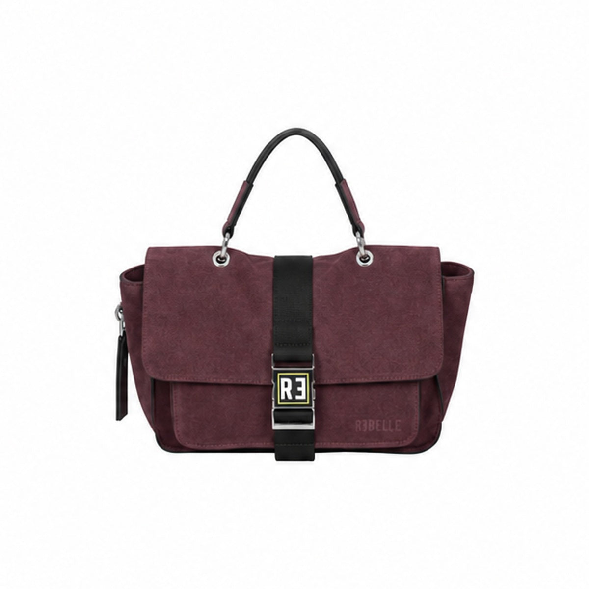 Rebelle Ashley Satchel S Suede Handbag