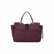 Rebelle Ashley Satchel S Suede Handbag