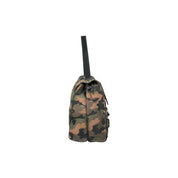 Borsa a spalla Clio Satchel L Combat in camoscio Rebelle