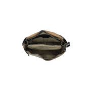 Borsa a spalla Clio Satchel L Combat in camoscio Rebelle