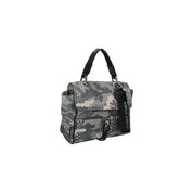 Borsa a mano Chloe Satchel S Combat in camoscio Rebelle