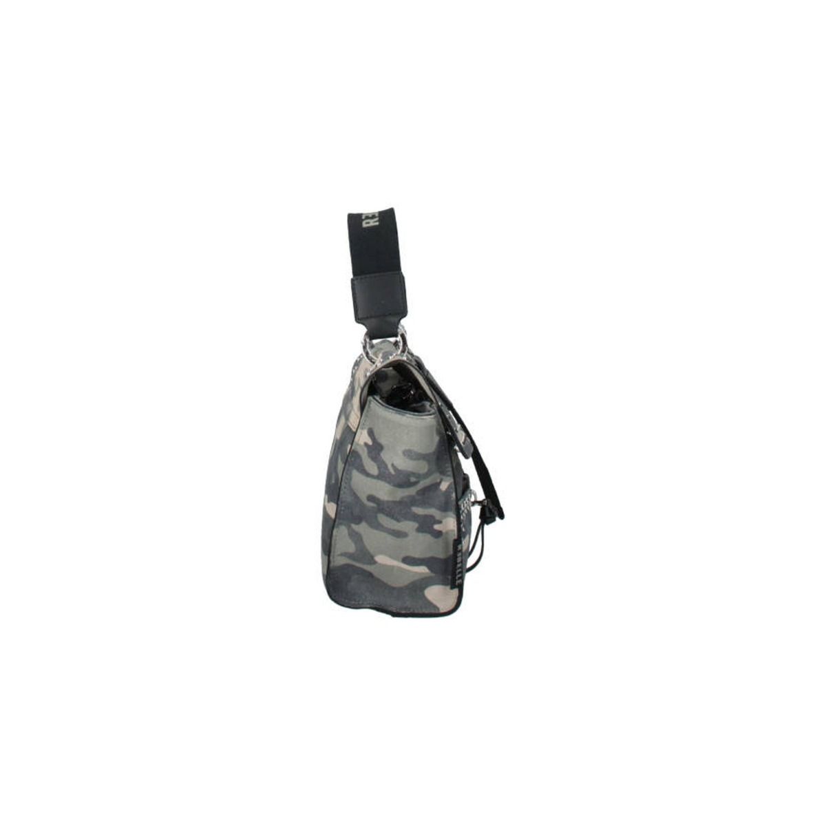 Borsa a mano Chloe Satchel S Combat in camoscio Rebelle